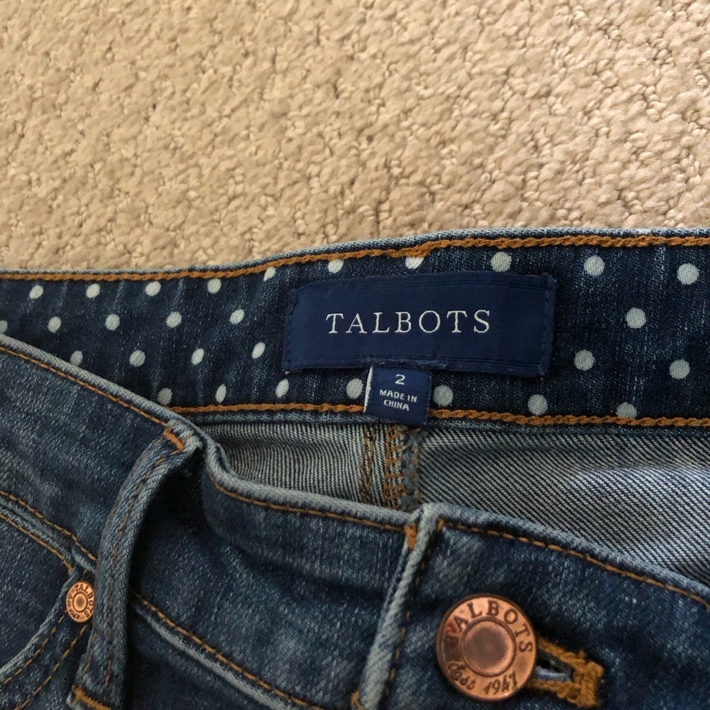 Talbots Cropped Jeans - Picture 3 of 6